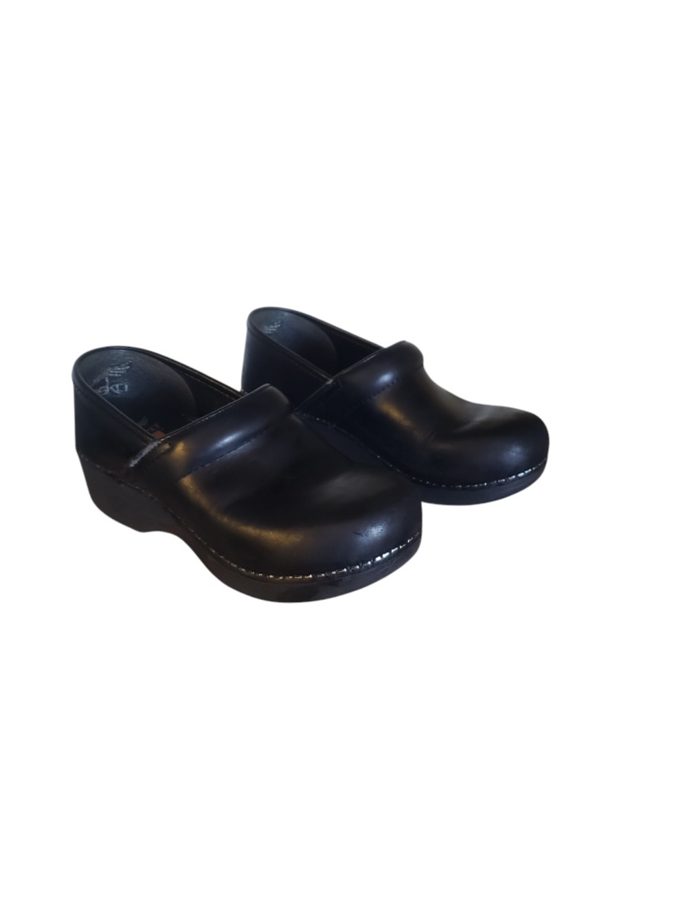 Dansko XP 2.0 Black Leather Clogs 36 - Picture 2 of 12